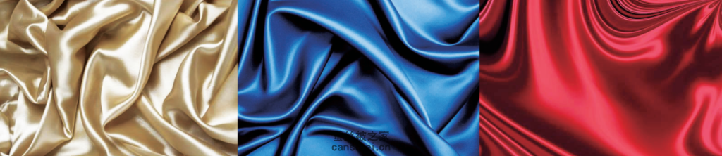 蚕丝织物的特殊光泽